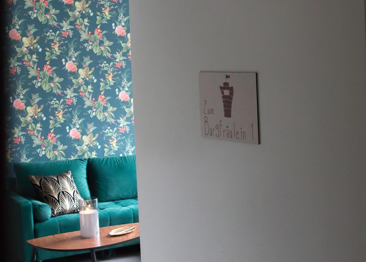 Zum Burgfraulein - Studio Mit Blick Auf Die Burg Burg Reuland Zewnętrze zdjęcie